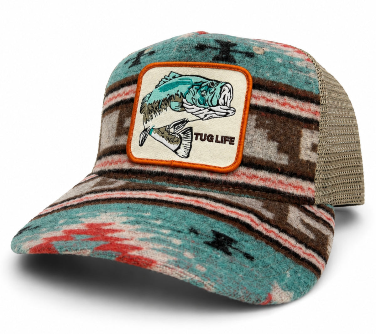 Big bass Pendleton trucker