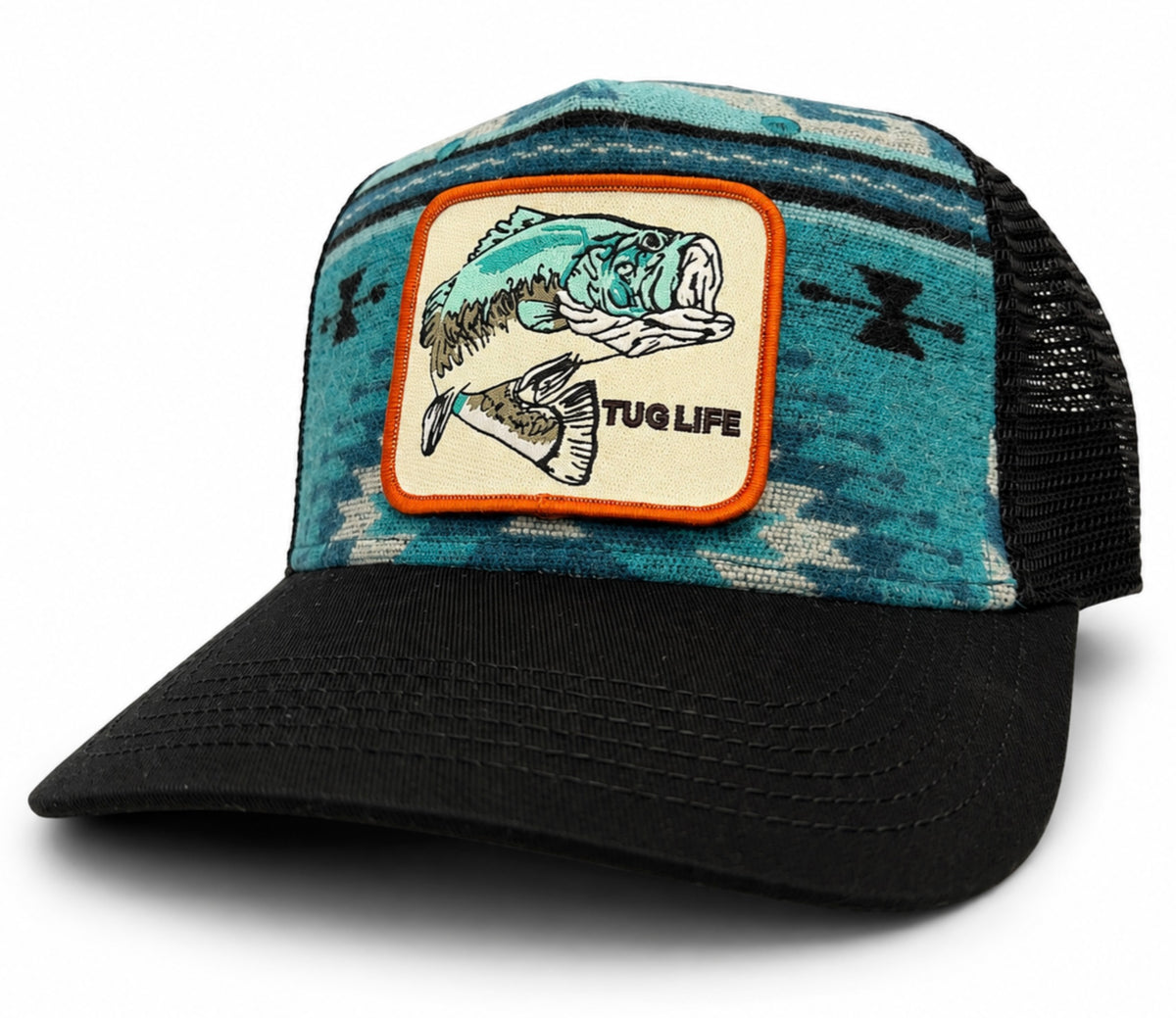 Big bass Pendleton trucker