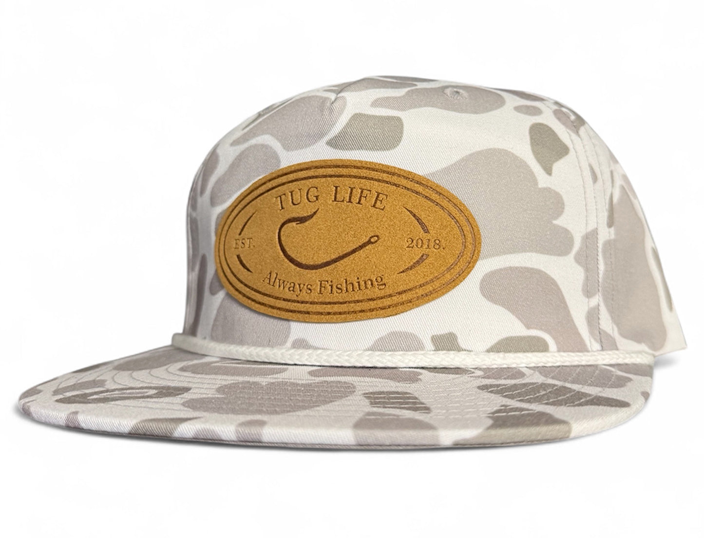 Always Fishing blizzard rope duck camo