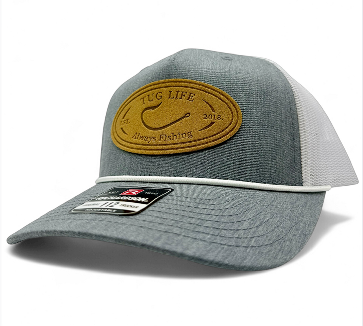 Always fishing rope trucker snapback