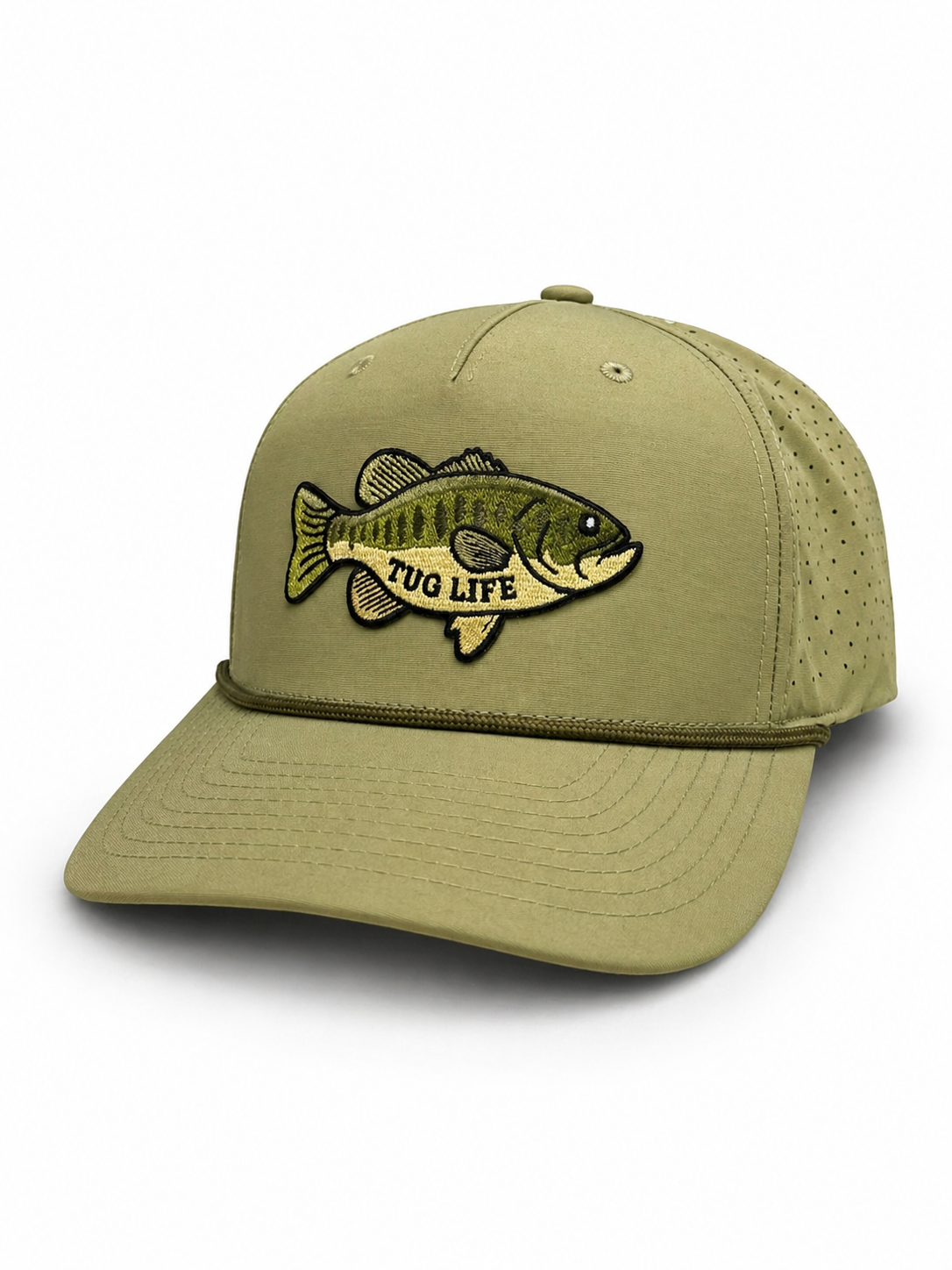 Big bass “Stay Dri Performance” Trucker SnapBack