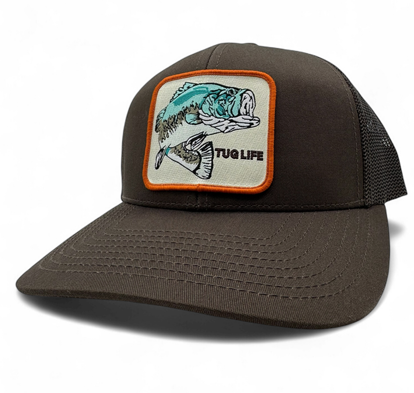 Largemouth trucker snapback