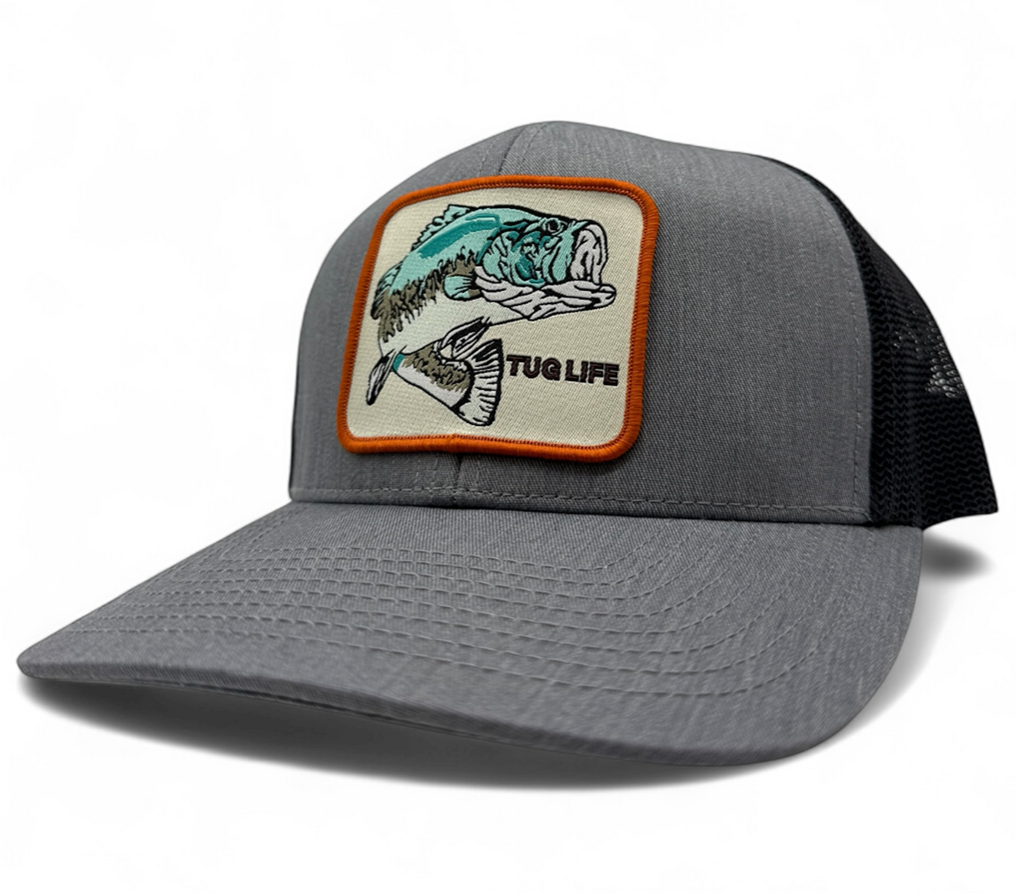 Largemouth trucker snapback