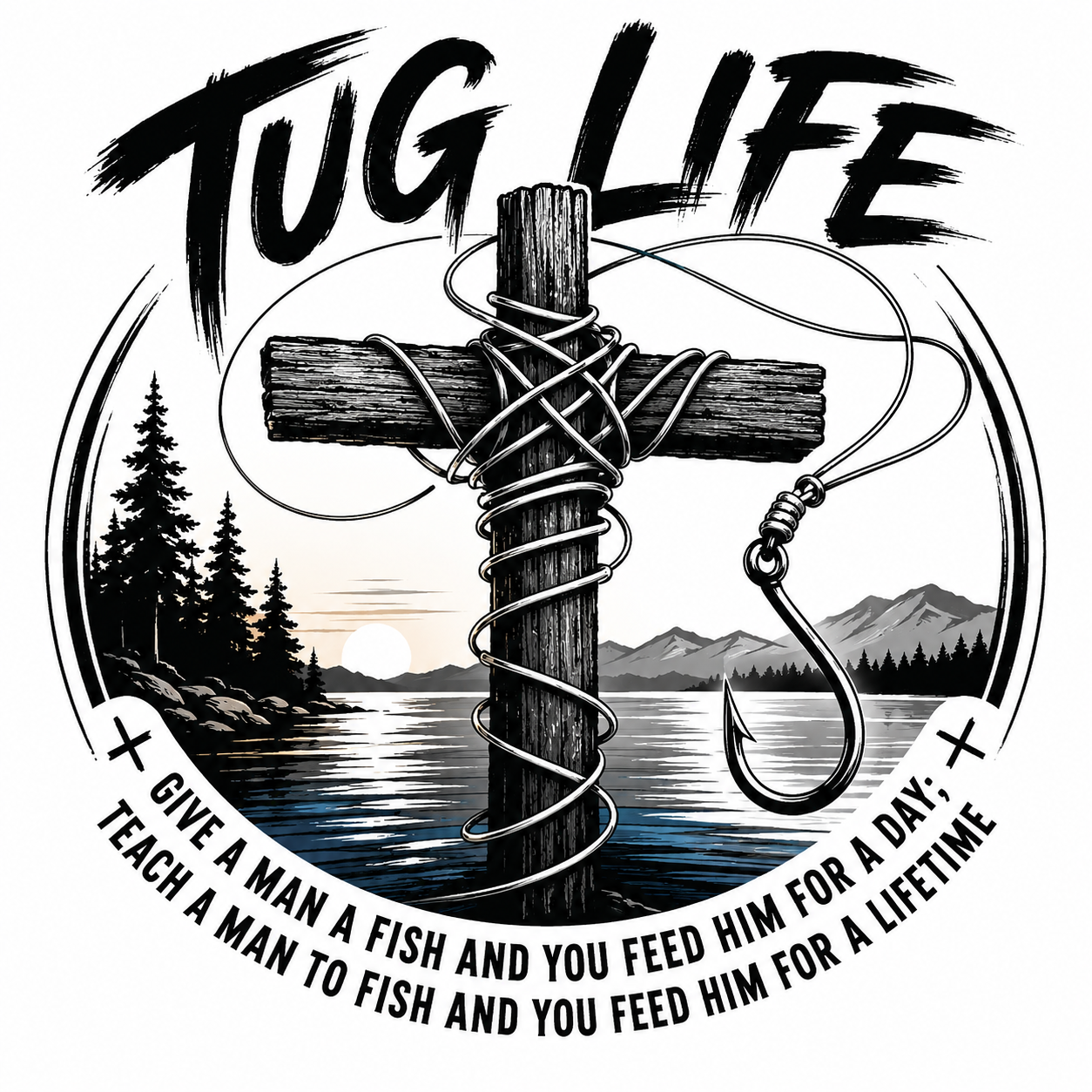 Matthew 4:19 men’s shirt