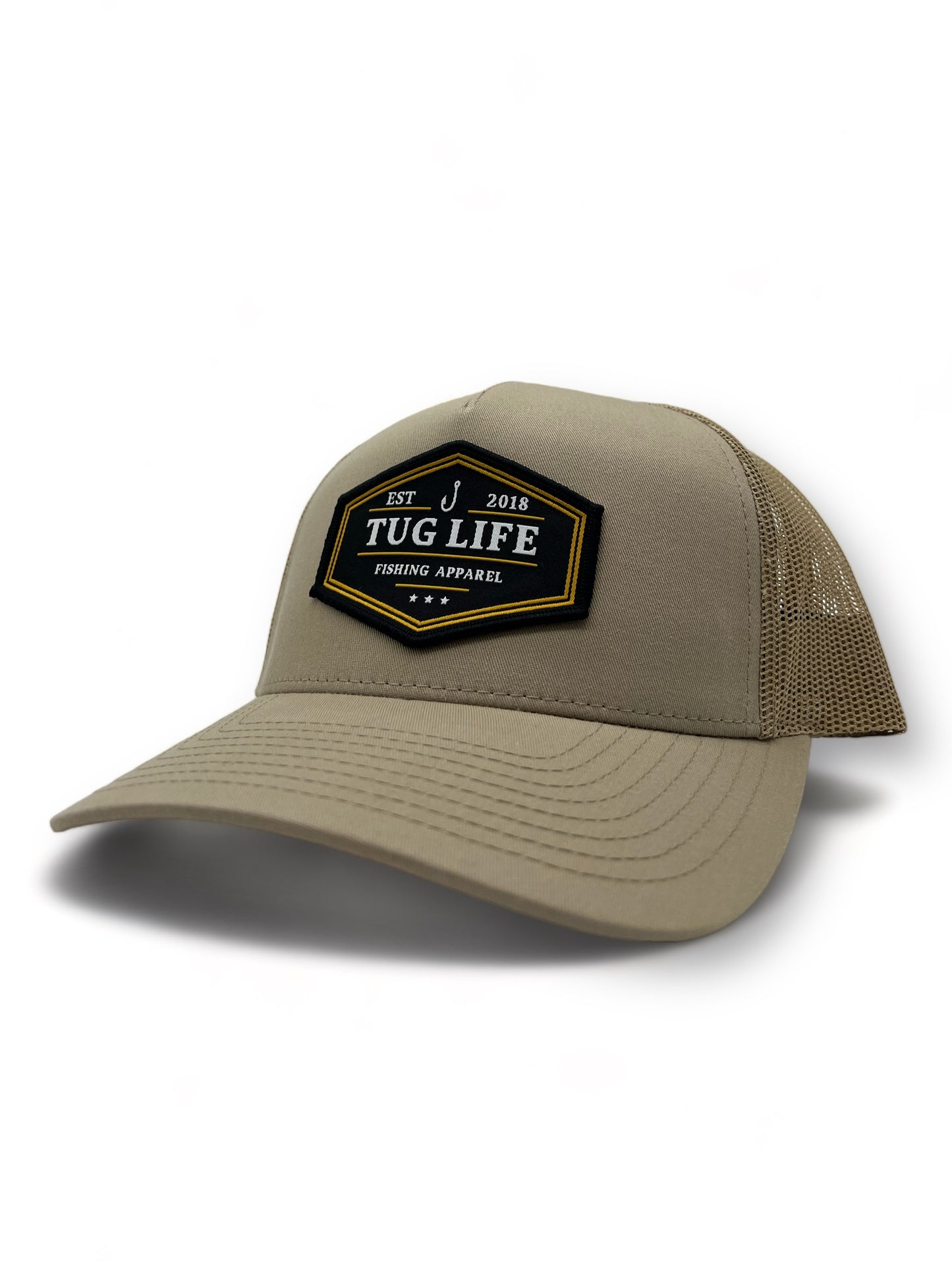 Tug Life khaki trucker SnapBack
