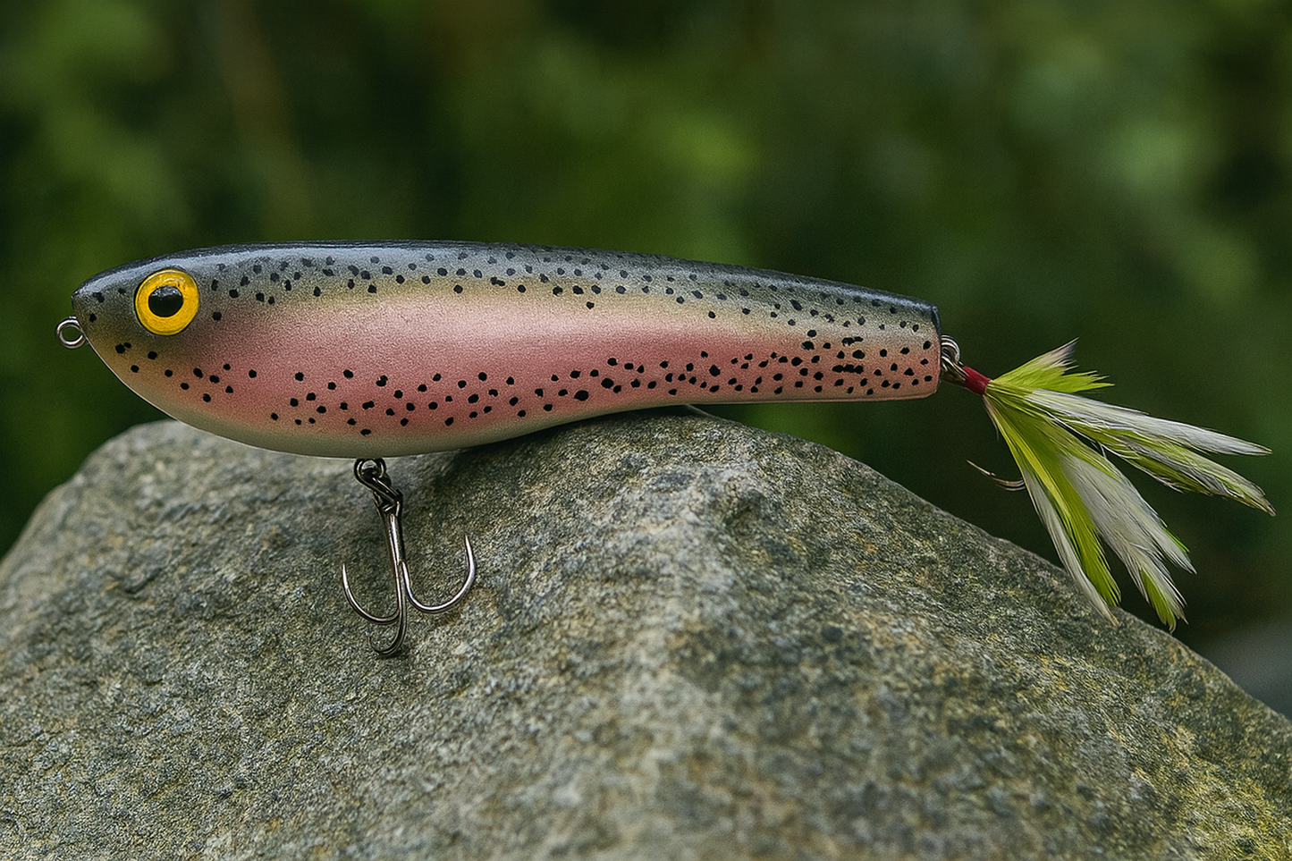 Wooden trout 7” Vuedoo Walker