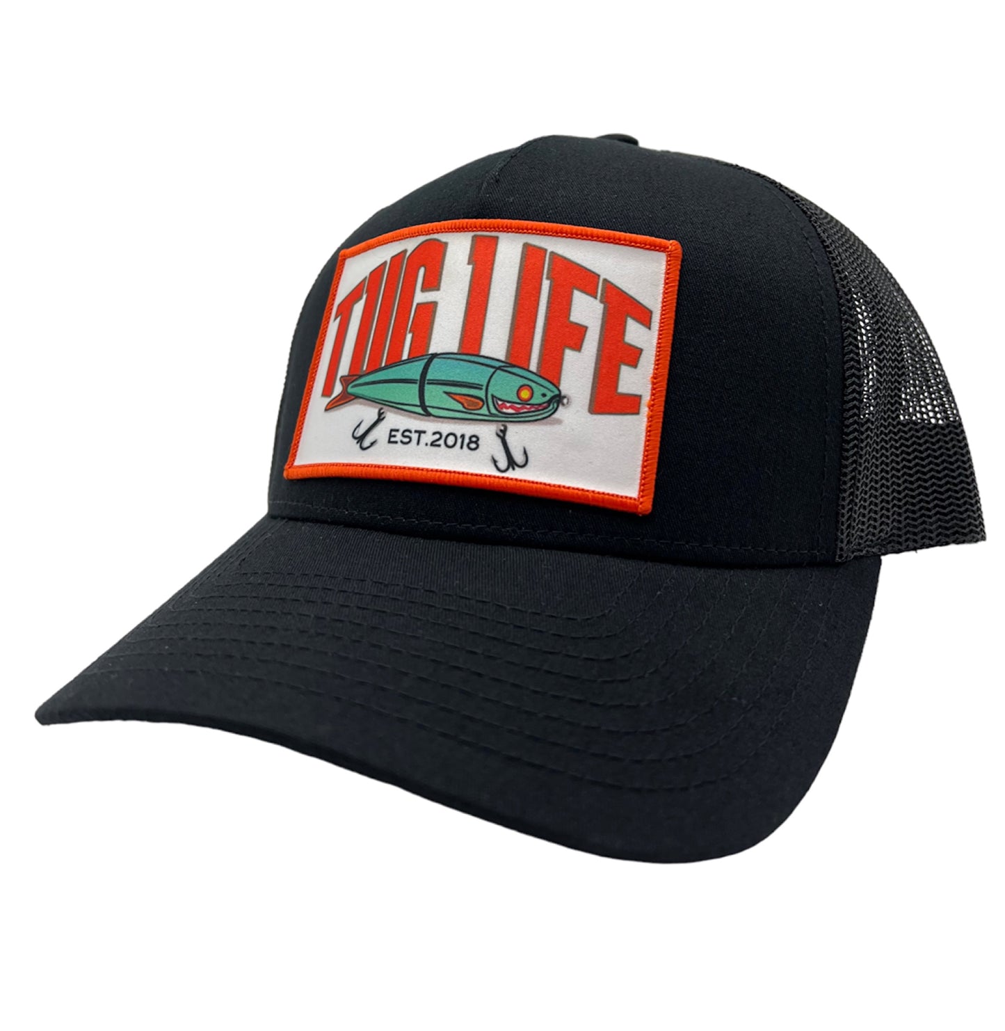 Two piece trucker snapback