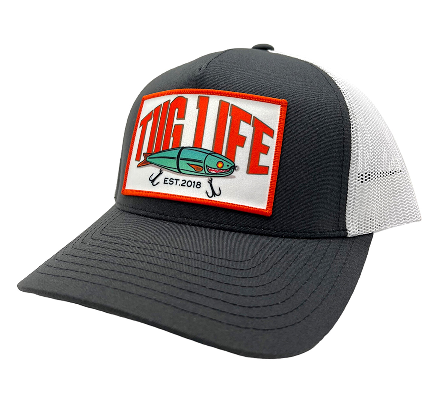 Two piece trucker snapback