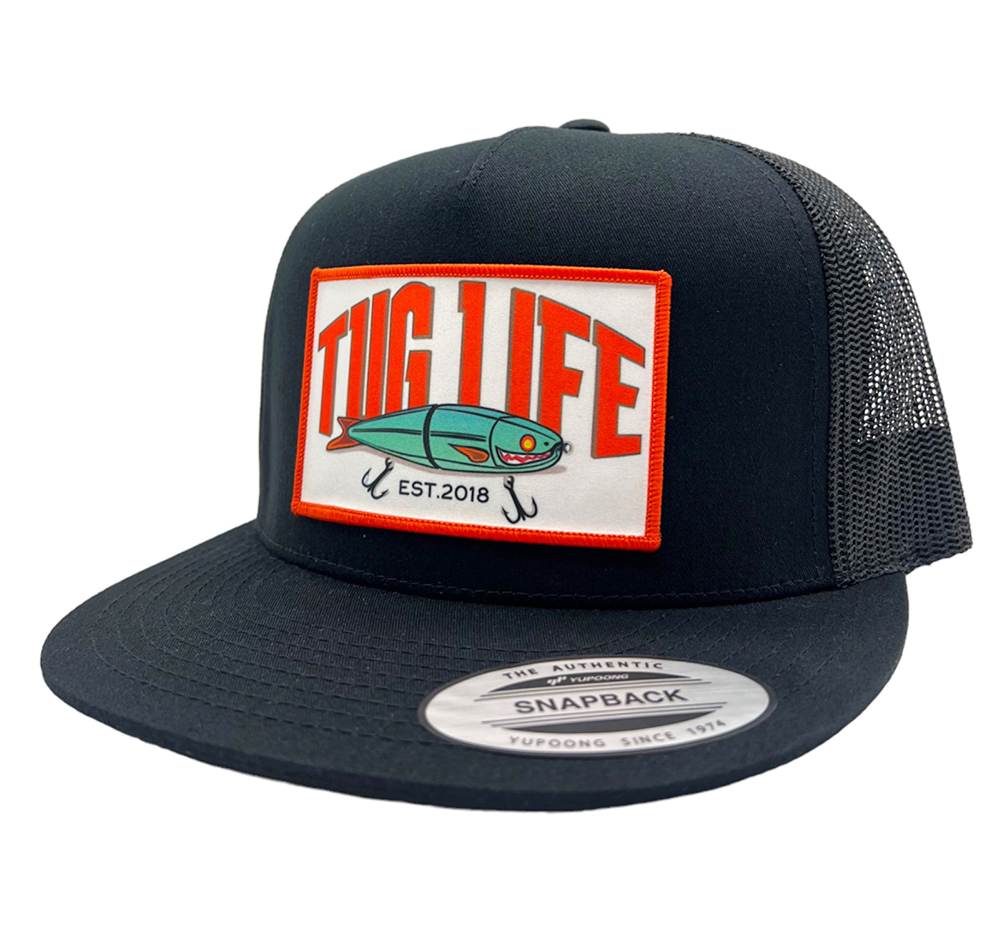 Two piece Flat bill SnapBack