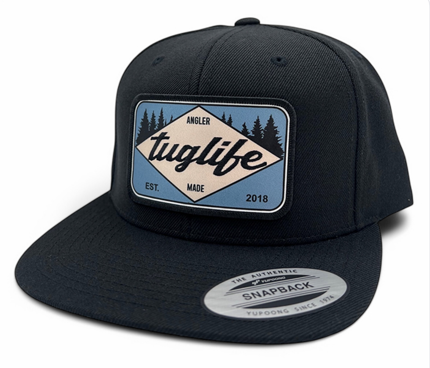 Angler made Flat bill SnapBack