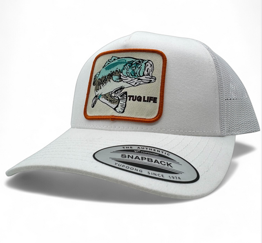 Largemouth trucker snapback