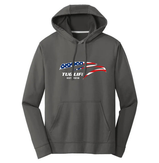 Hooked on freedom Performance hoodie