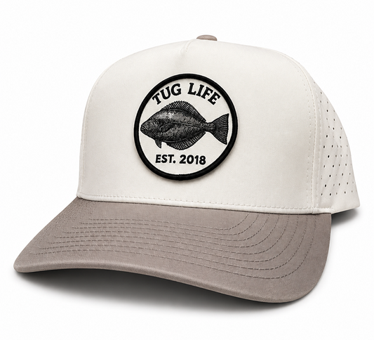 Halibut Weekender Perforated snapback cap