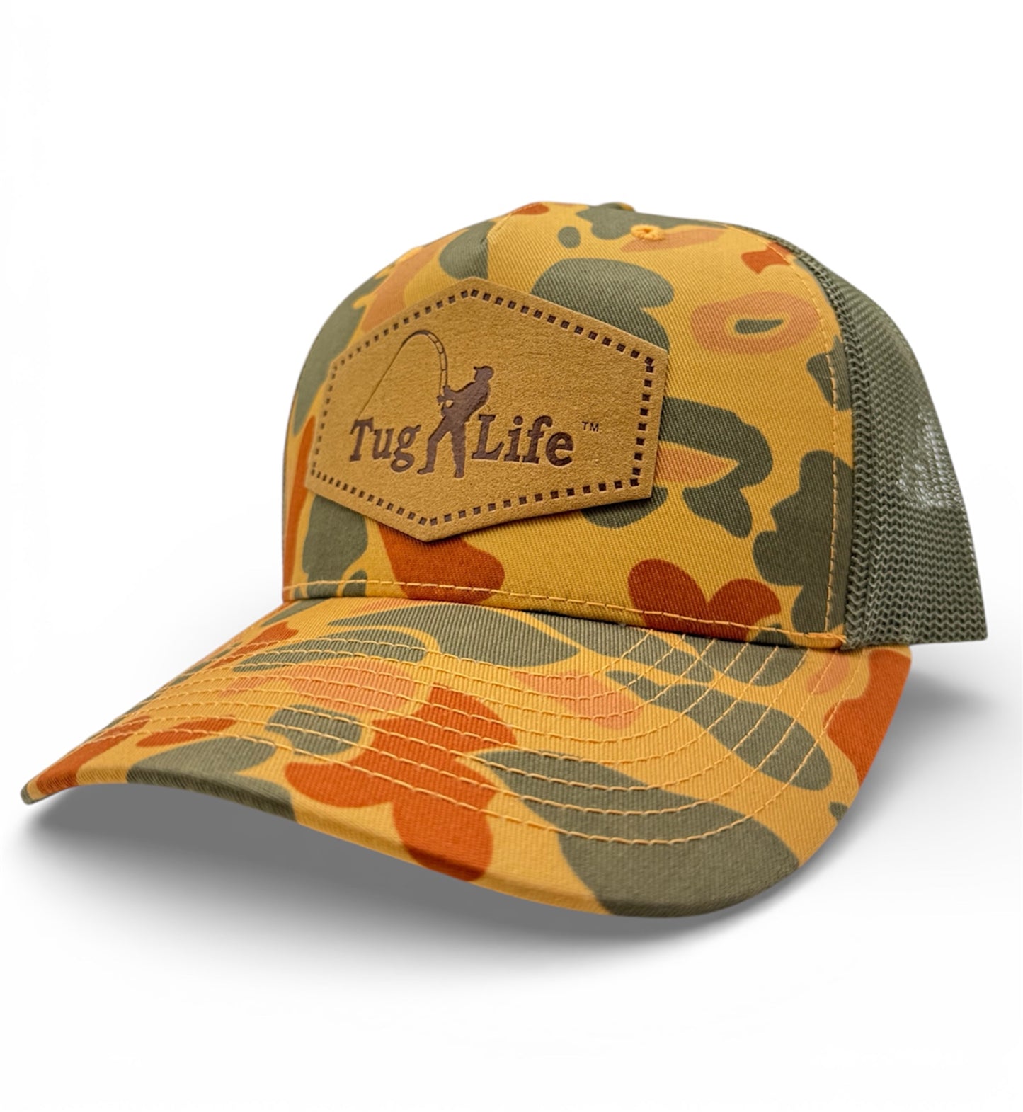 Sienna duck camo/Loden trucker