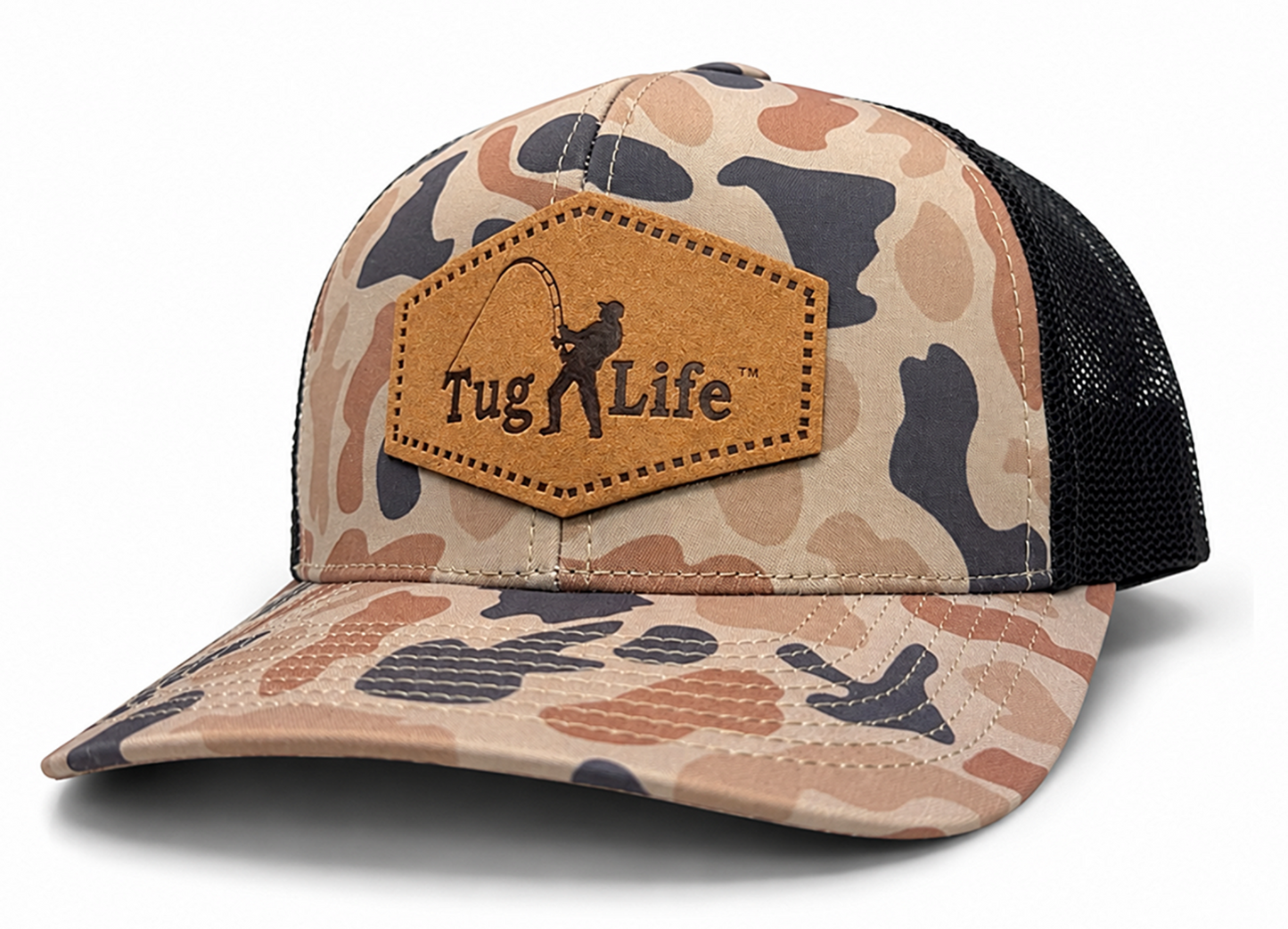 The Canyon camo trucker