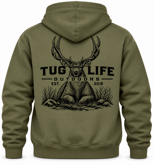 Trophy mule deer Premium hoodie